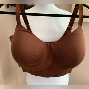 Shapermint 3X Brown Comfort Bra comfy soft neutral everyday essentials